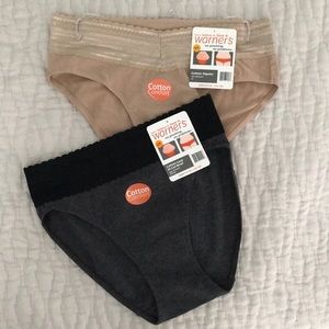 Warner’s Cotton Brief Hipster